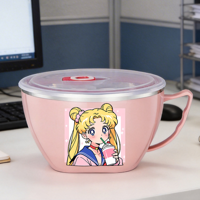 Dim Sum Basket - Sailor Moon Stainless Steel Noodle Bowl