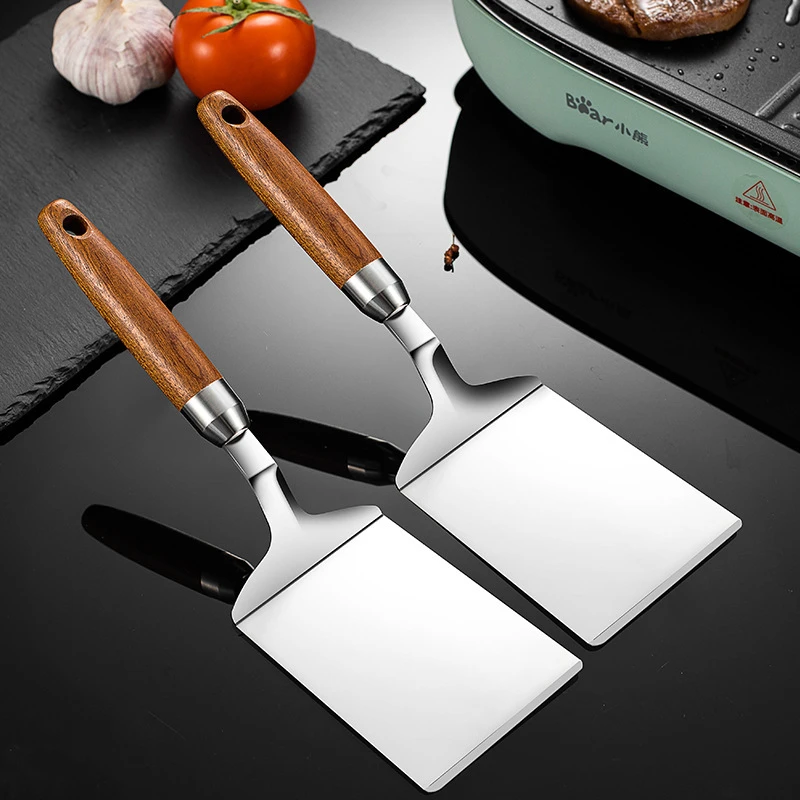 Stainless Steel Square Head St – Okonomiyaki Spatula Bewertung und Preis