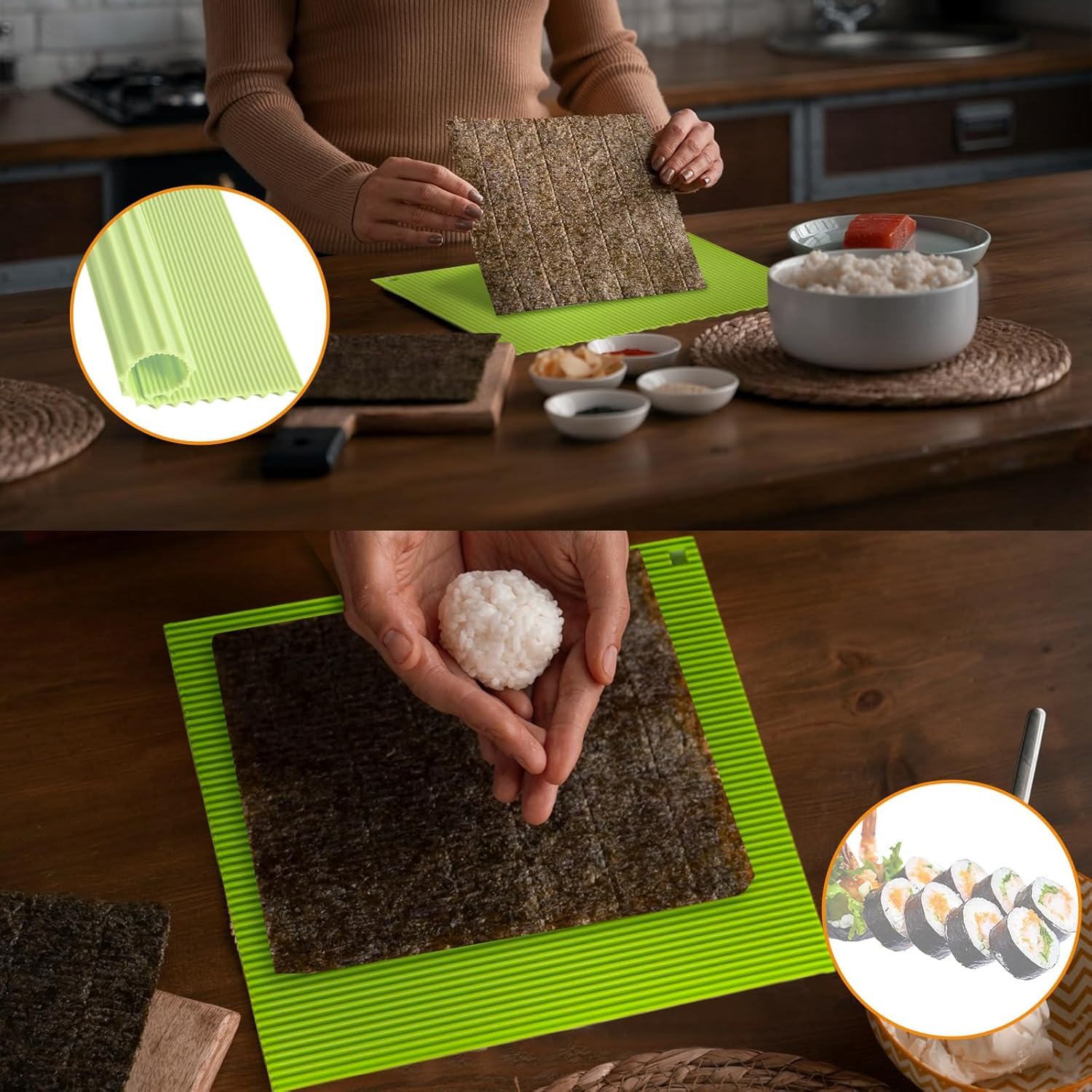 High-quality silicone mat for  – Spring Roll Wrapper Bewertung und Preis