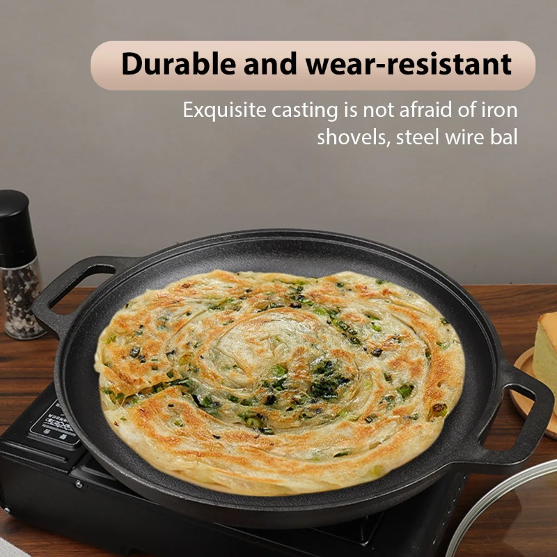 Cast Iron Frying Pan Non-stick – Danish Pancake Pan Bewertung und Preis