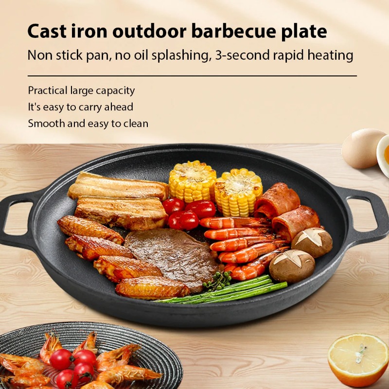 Cast Iron Frying Pan Non-stick – Danish Pancake Pan Bewertung und Preis