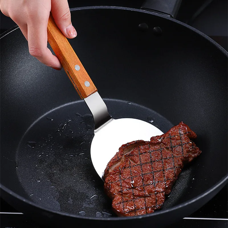 Stainless Steel Wooden Handle  – Okonomiyaki Spatula Bewertung und Preis