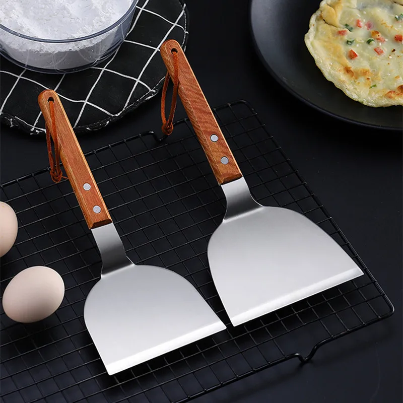 Stainless Steel Wooden Handle  – Okonomiyaki Spatula Bewertung und Preis