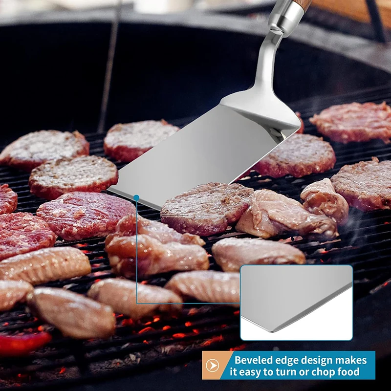 Stainless Steel Spatula with W – Okonomiyaki Spatula Bewertung und Preis