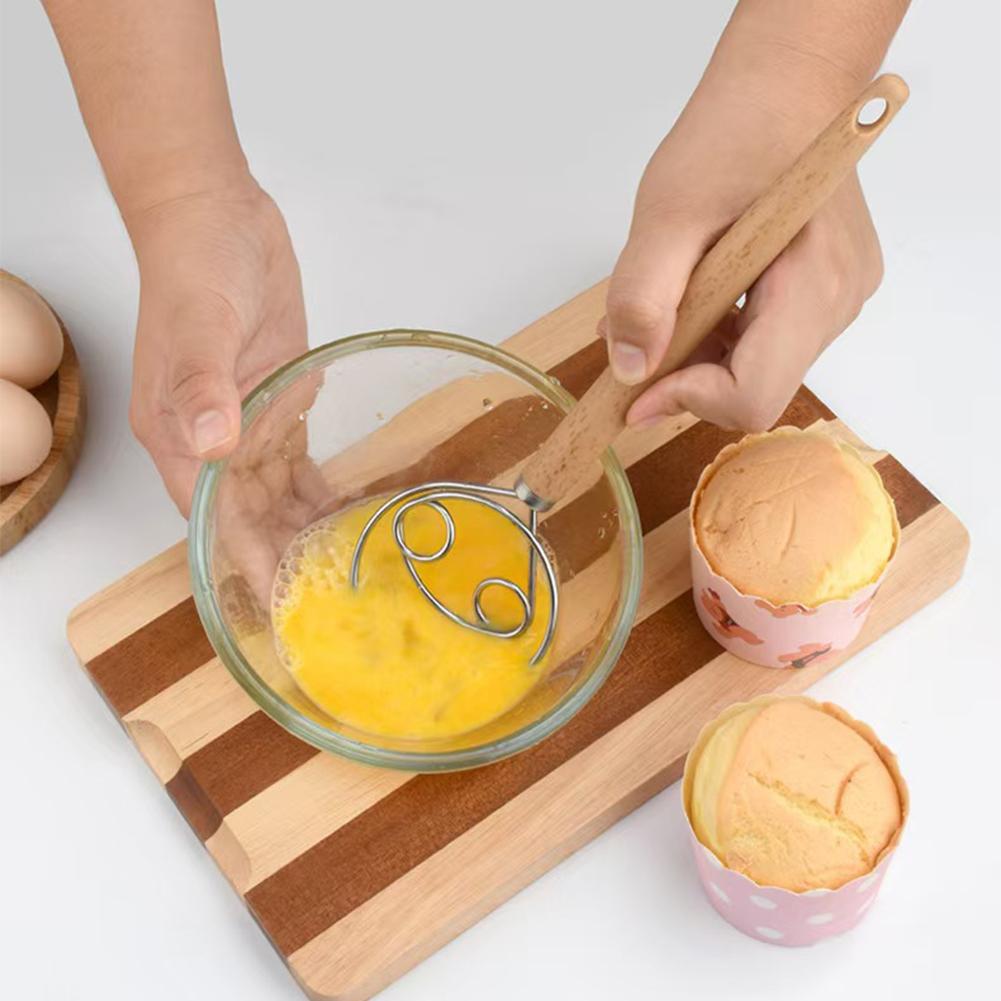 Wooden Hanlde Danish Dough Mix – Danish Pancake Pan Bewertung und Preis