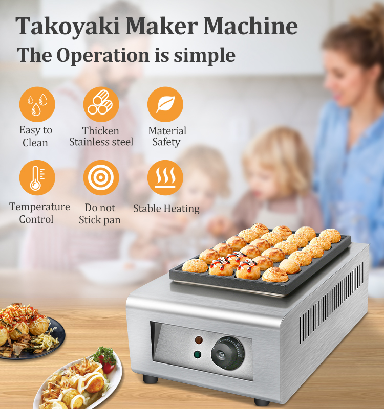 Commercial Big Power Electric  – Takoyaki Grill Plate Bewertung und Preis