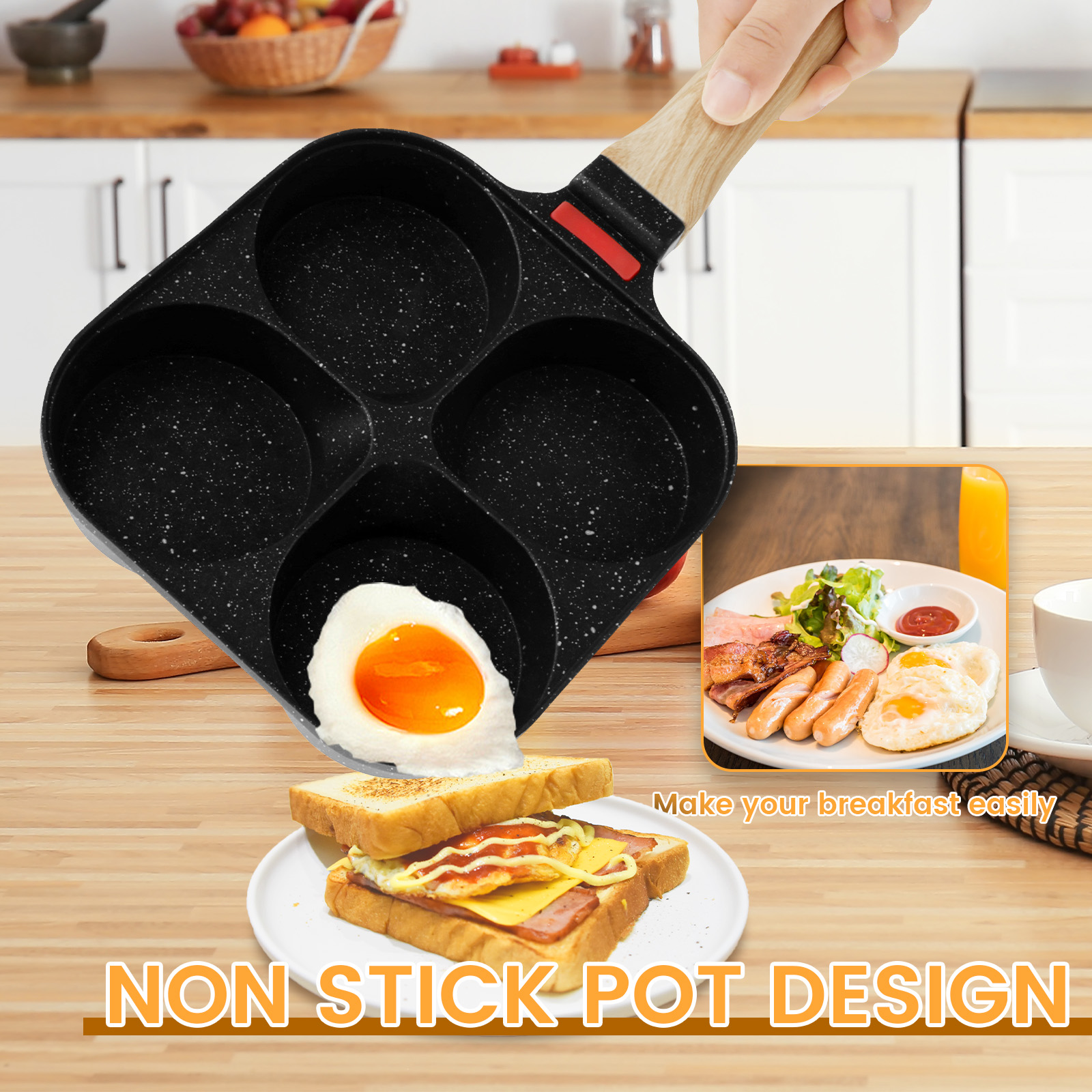 Egg Frying Pan Nonstick Pancak – Egg Waffle Pan Bewertung und Preis