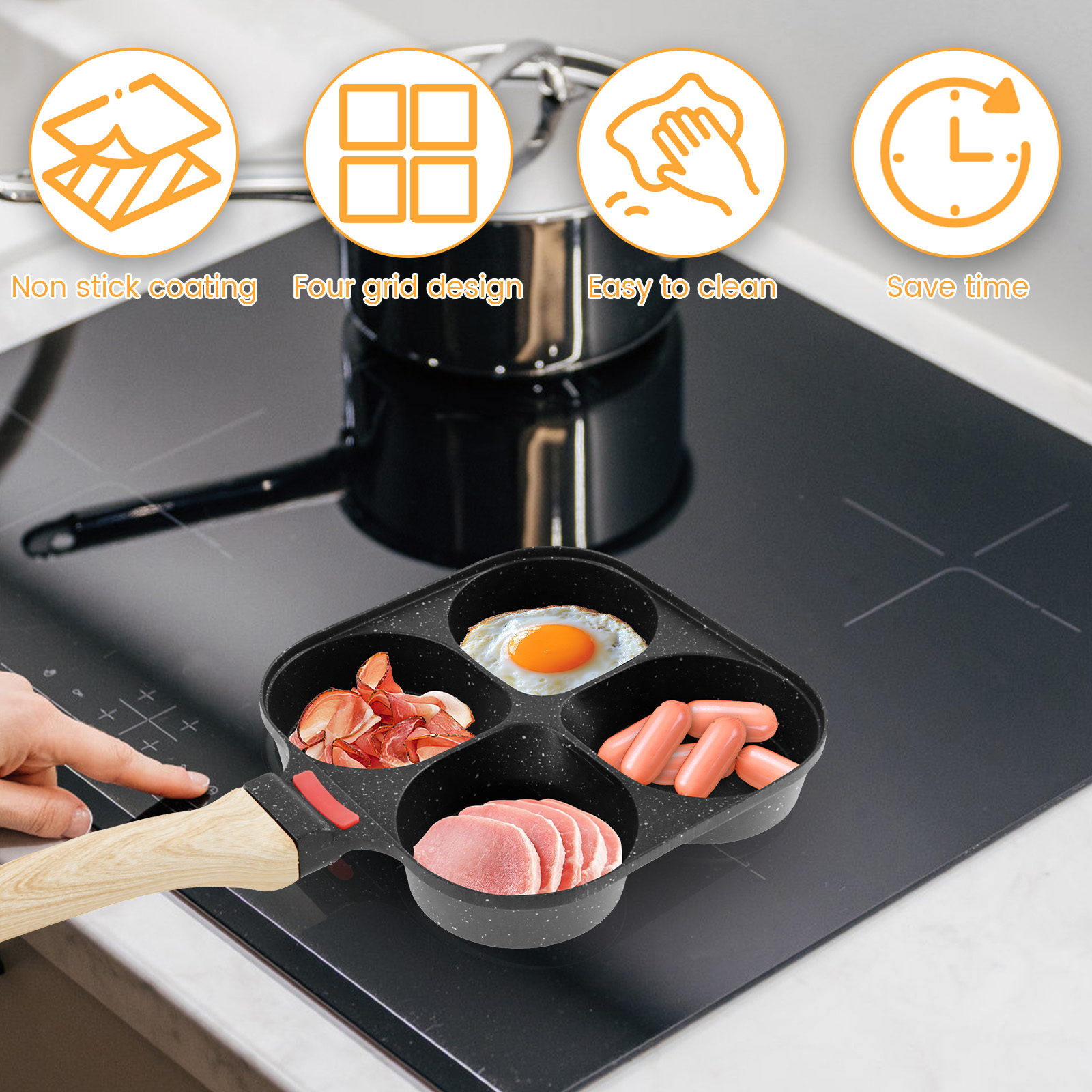 Egg Frying Pan Nonstick Pancak – Egg Waffle Pan Bewertung und Preis