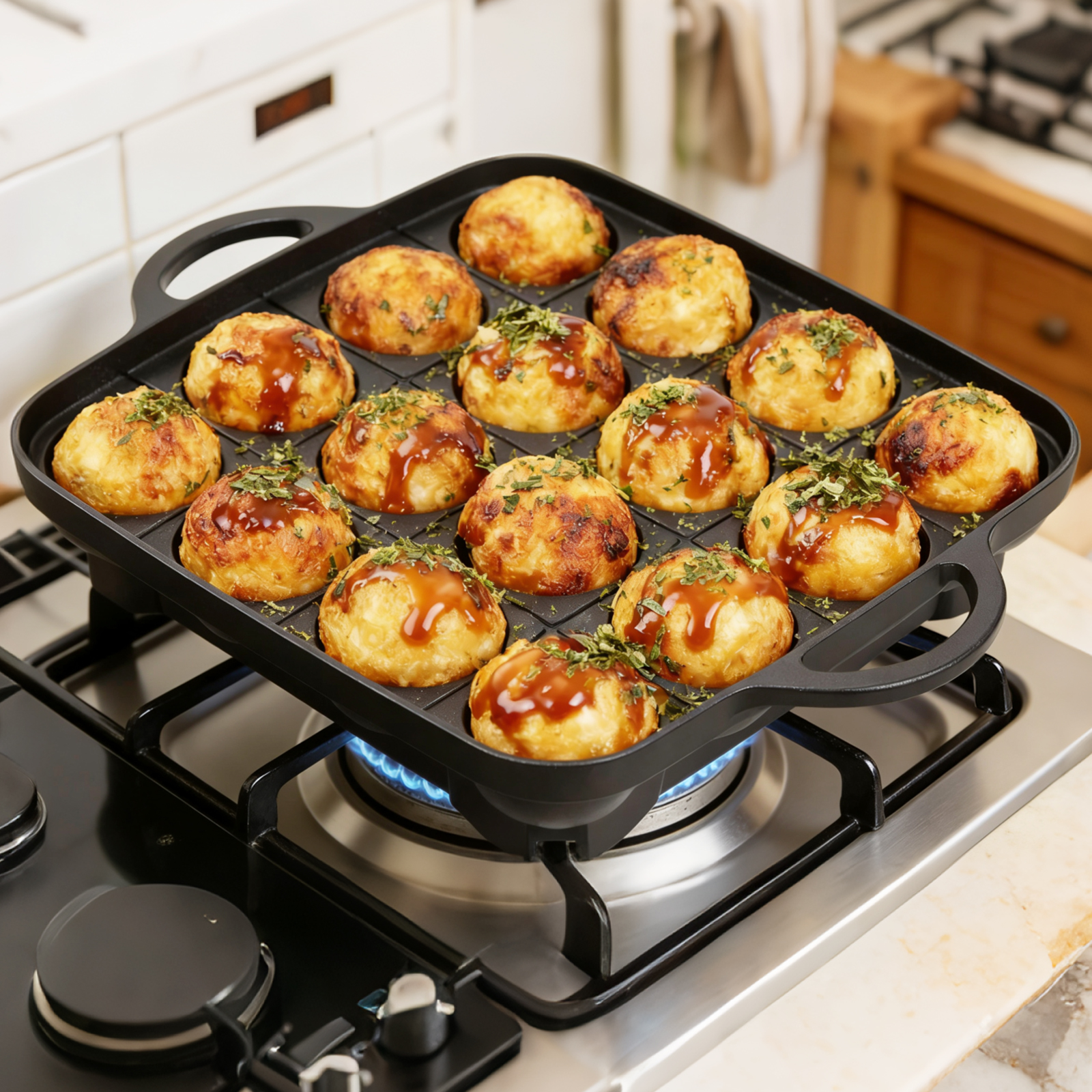 Takoyaki Pan 16 Hole Octopus B – Takoyaki Grill Plate Bewertung und Preis