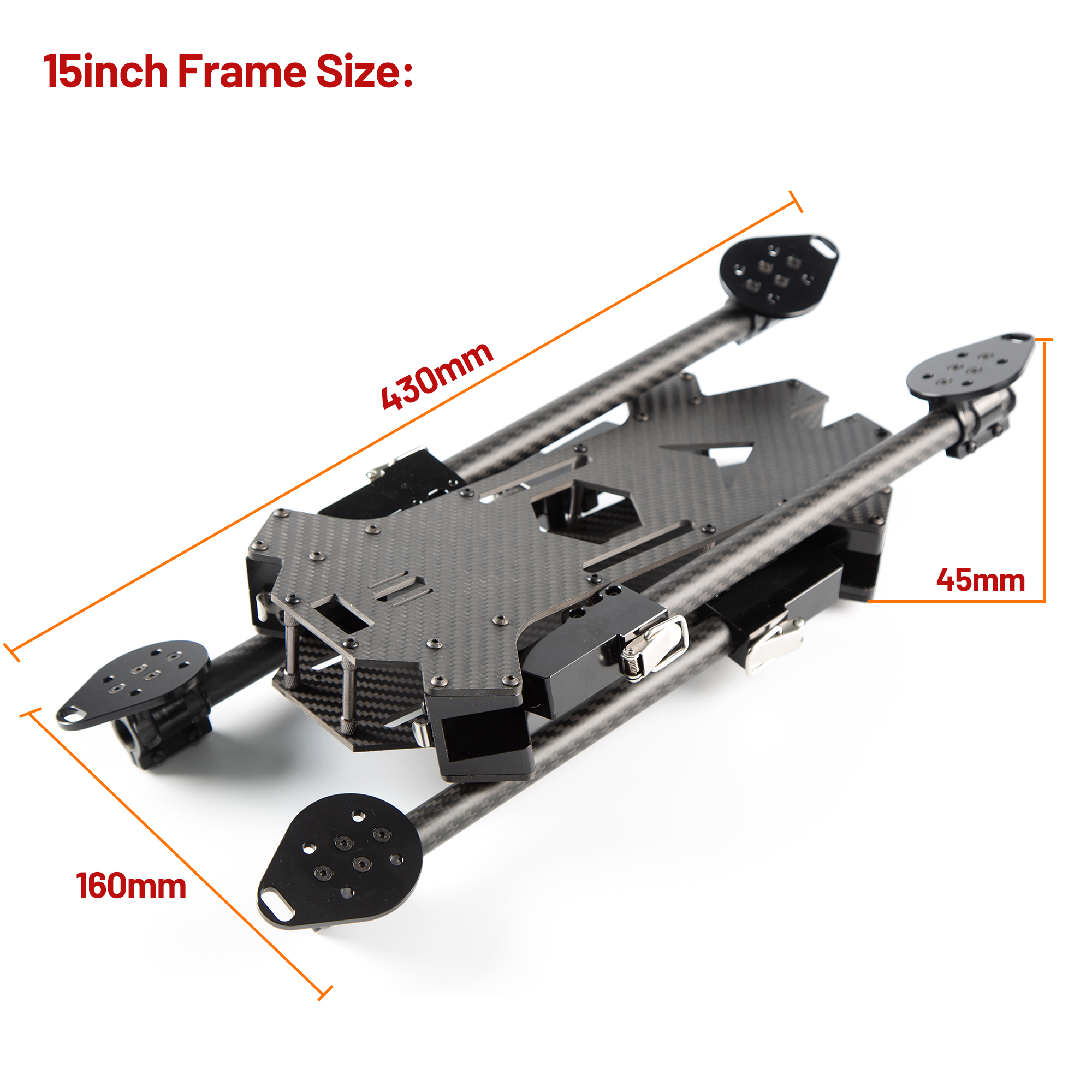 15inch /17inch FPV Carbon Fibe – Crepe Pan Carbon Bewertung und Preis