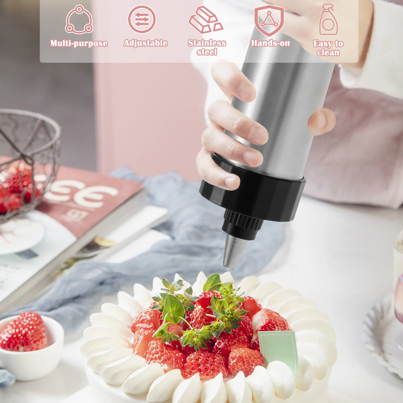 DIY Churro Maker Machine Cooki – Churros Maker Gun Bewertung und Preis