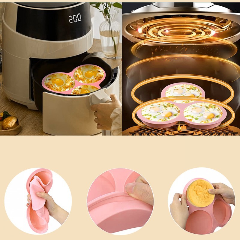 Reusable Silicone Air Fryer Eg – Egg Waffle Pan Bewertung und Preis
