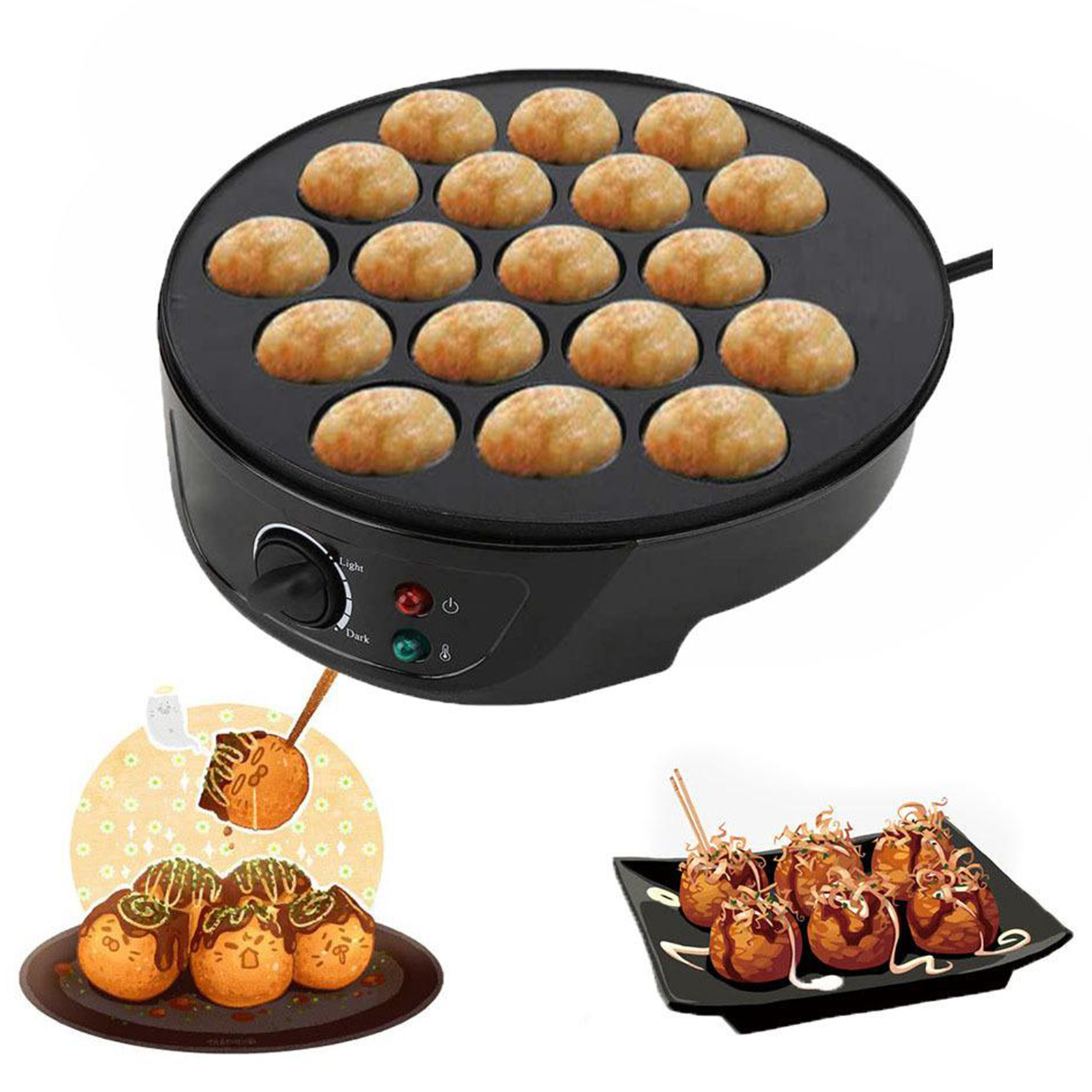 220V Baking Machine Household  – Takoyaki Grill Plate Bewertung und Preis