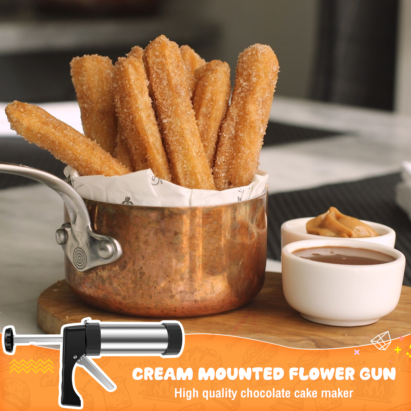 Diy Churro Maker Machine And C – Churros Maker Gun Bewertung und Preis