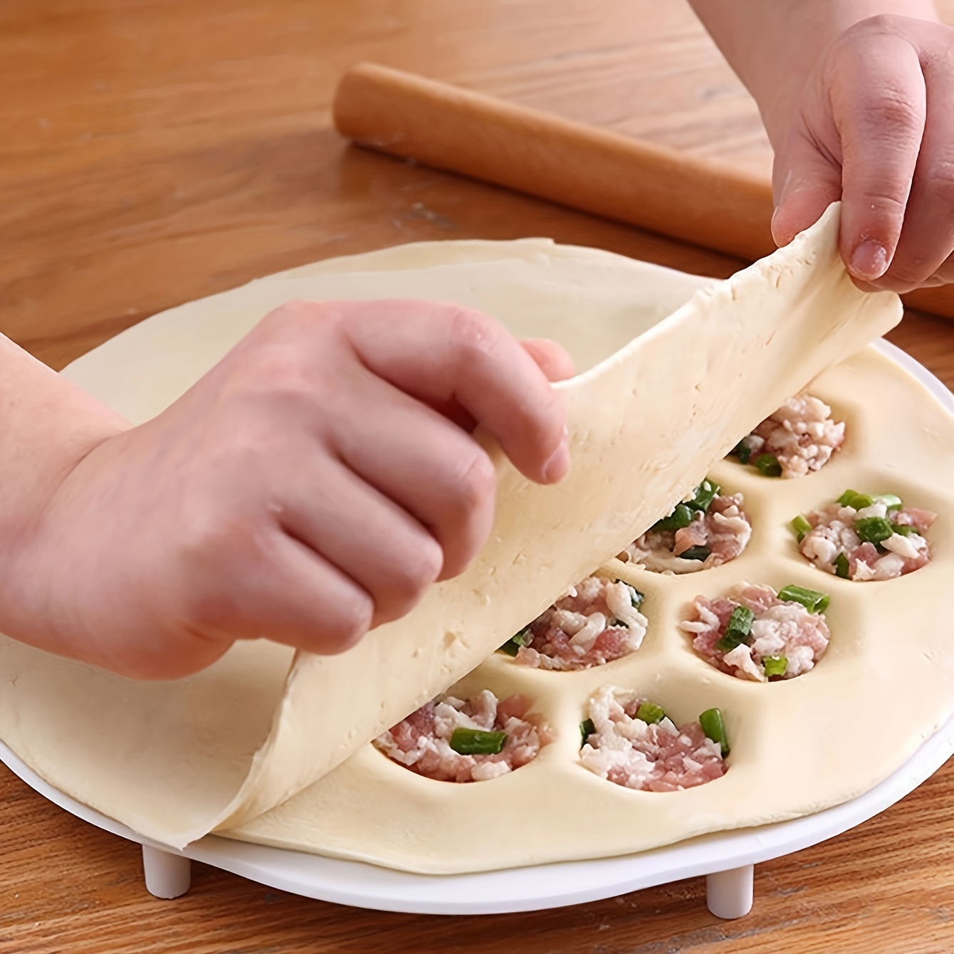 1pc- Simple Chinese Dumplings  – Dumpling Press Set Bewertung und Preis