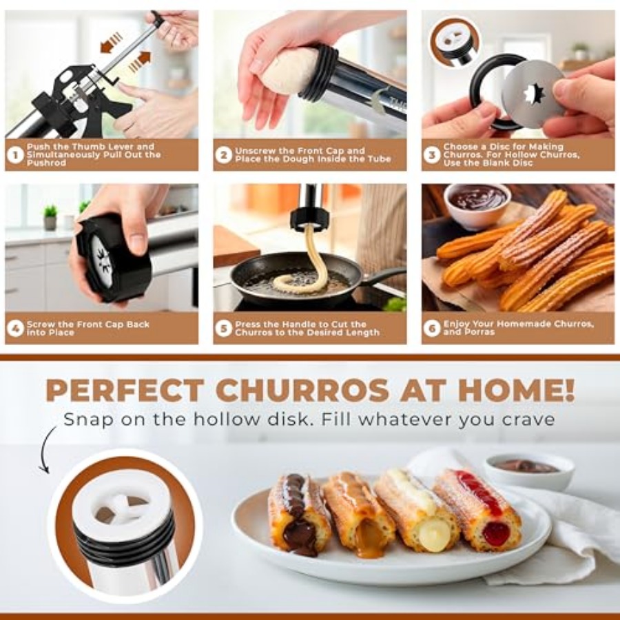 Churro Maker Machine and Sprit – Churros Maker Gun Bewertung und Preis