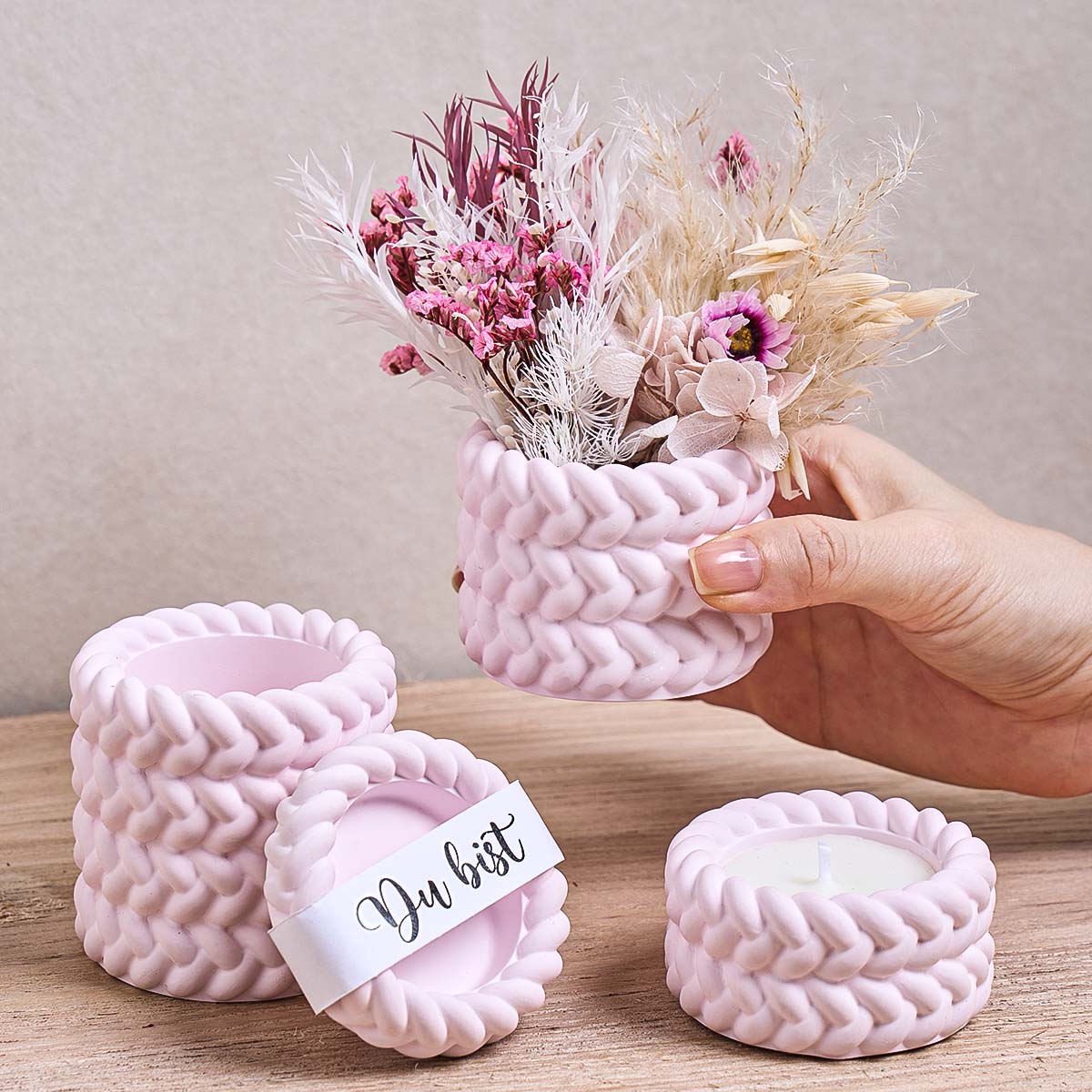 Woven Candle Jar Silicone Mold – Potsticker Mold Bewertung und Preis