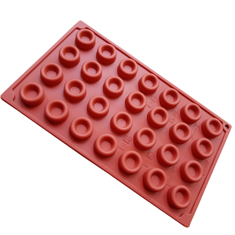 28 Cavities Mini Donut Mold Si – Donut Mold Silicone Bewertung und Preis