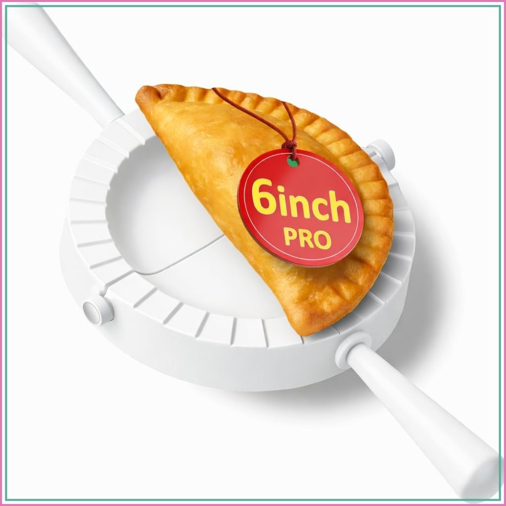 Extra Large 6 Inch Empanada Ma – Momo Mold Press Bewertung und Preis