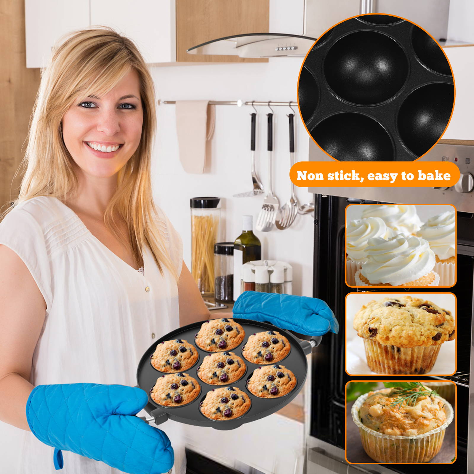 16/7 Holes Takoyaki Pan Alumin – Takoyaki Grill Plate Bewertung und Preis