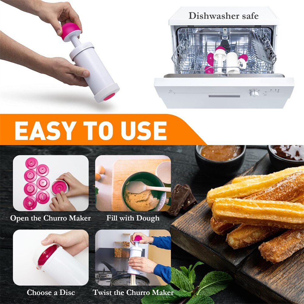 Plastic Churro Maker Kit Porta – Churros Maker Gun Bewertung und Preis