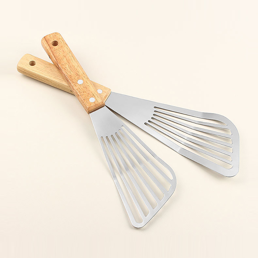 1PC Stainless Steel Fish Fryin – Okonomiyaki Spatula Bewertung und Preis