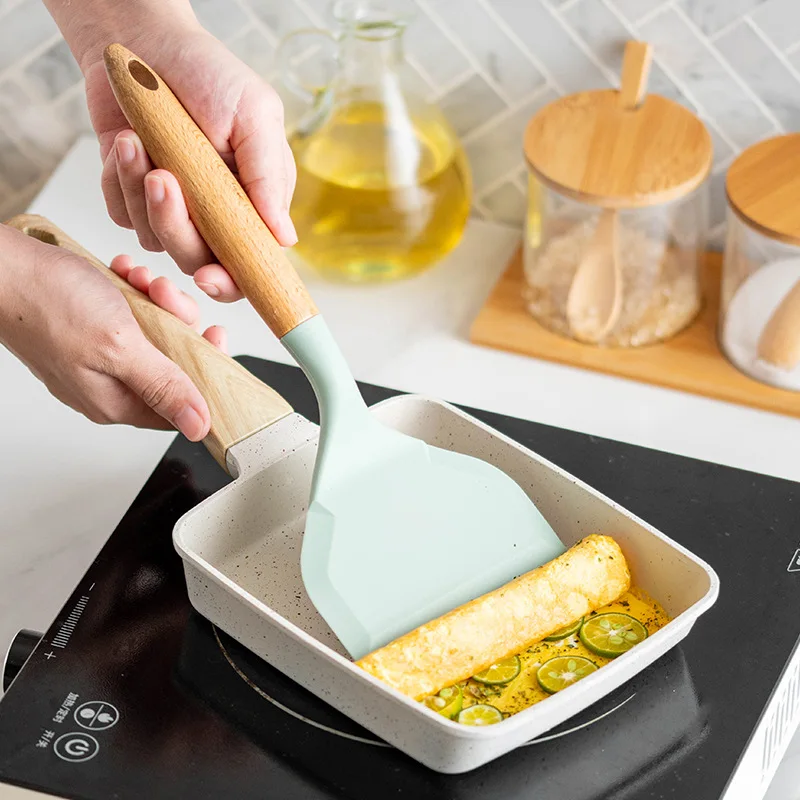 Non-stick Silicone Spatula Wid – Okonomiyaki Spatula Bewertung und Preis