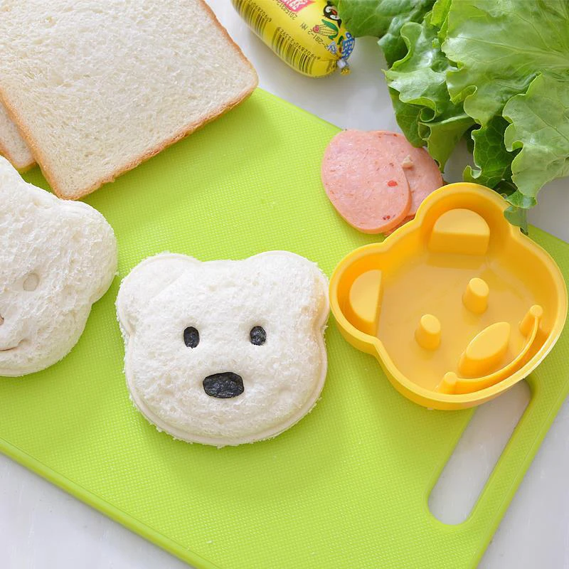 2pcs Sandwich Mould Bear Cat R – Bunny Cake Mold Bewertung und Preis