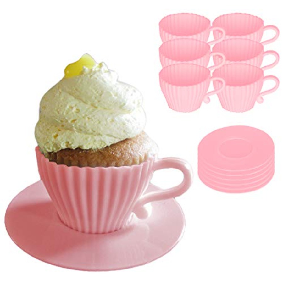 Silicone Teacup Set 12 Pc - Cu – Donut Mold Silicone Bewertung und Preis