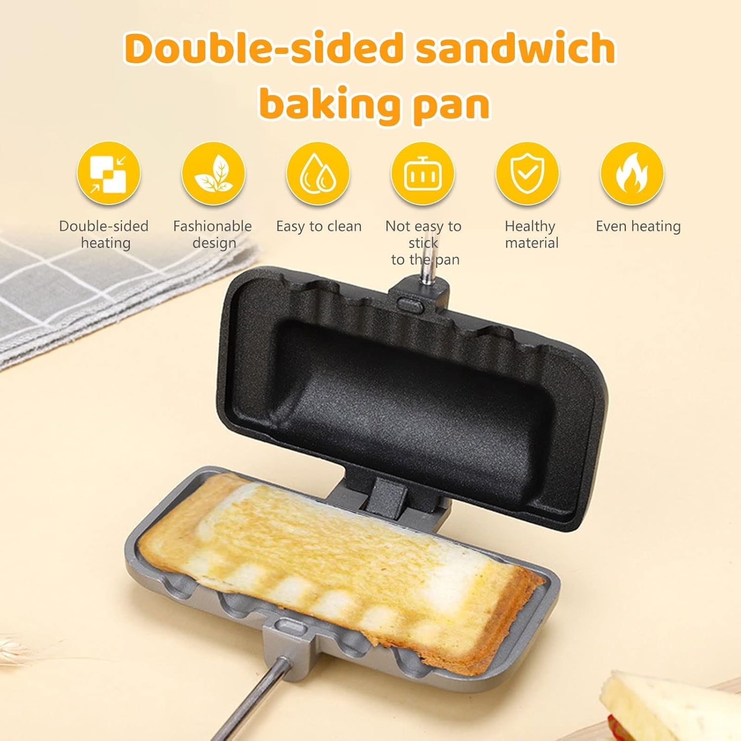 Double Sided Frying Pan, Sandw – Mini Pancake Griddle Bewertung und Preis