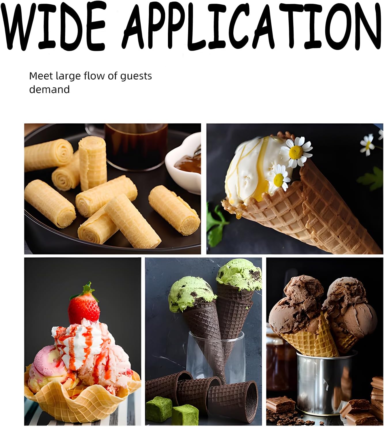 110V Commercial Double Station – Waffle Cone Maker Bewertung und Preis