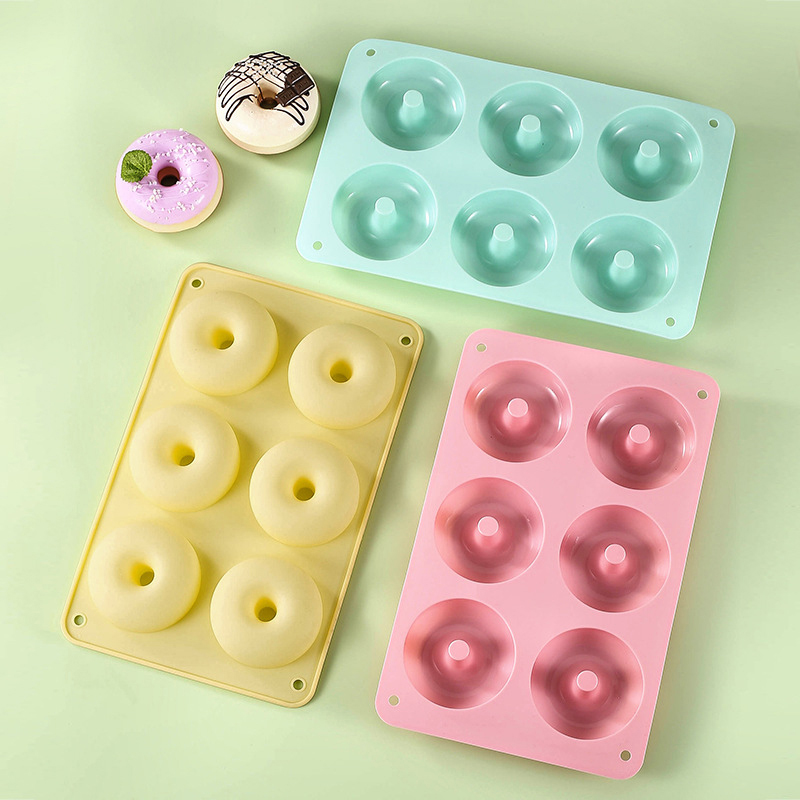 6 Donut Cake Silicone Molds Ki – Donut Mold Silicone Bewertung und Preis