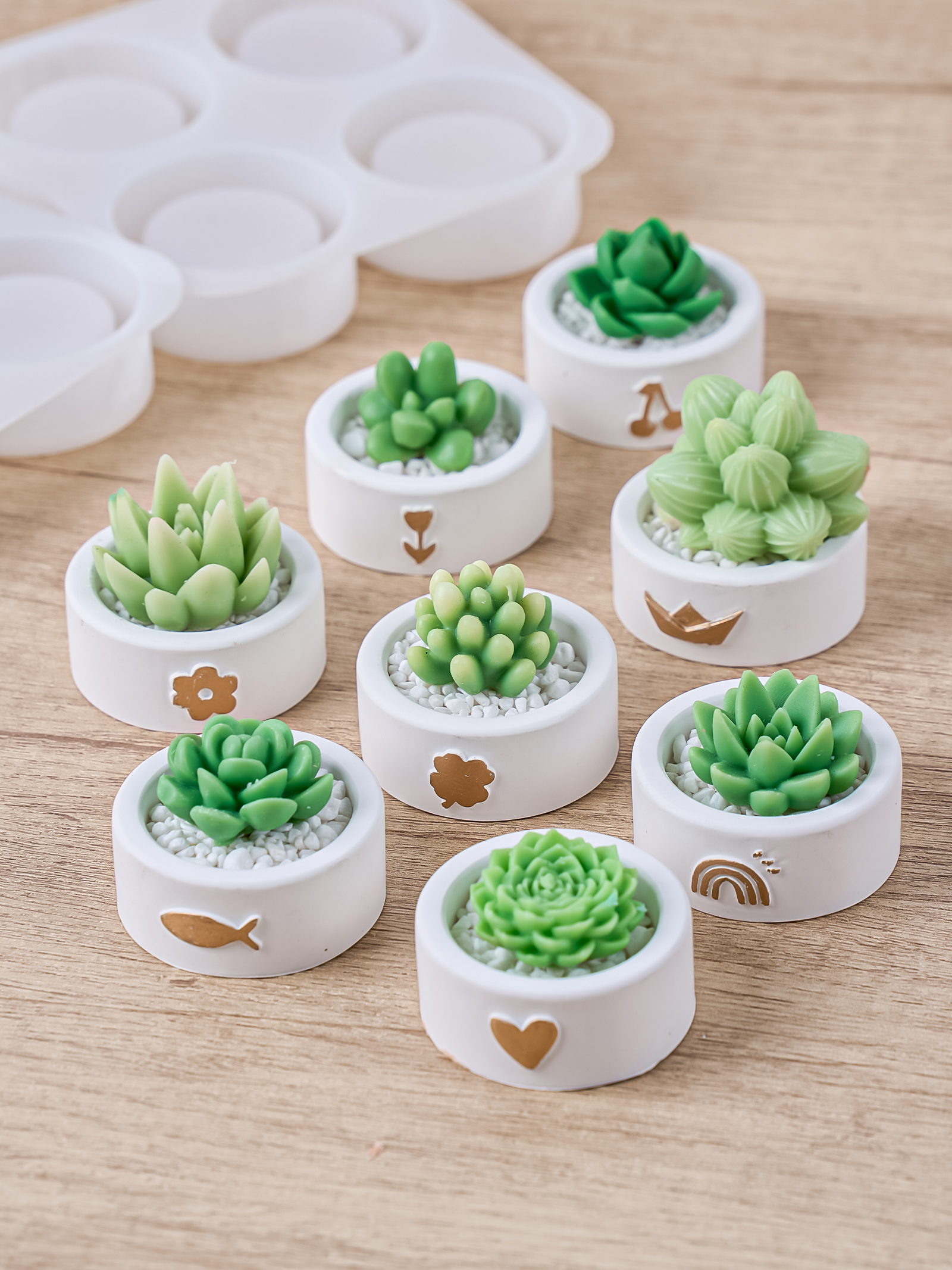 Round Candle Cup Holder Silico – Potsticker Mold Bewertung und Preis
