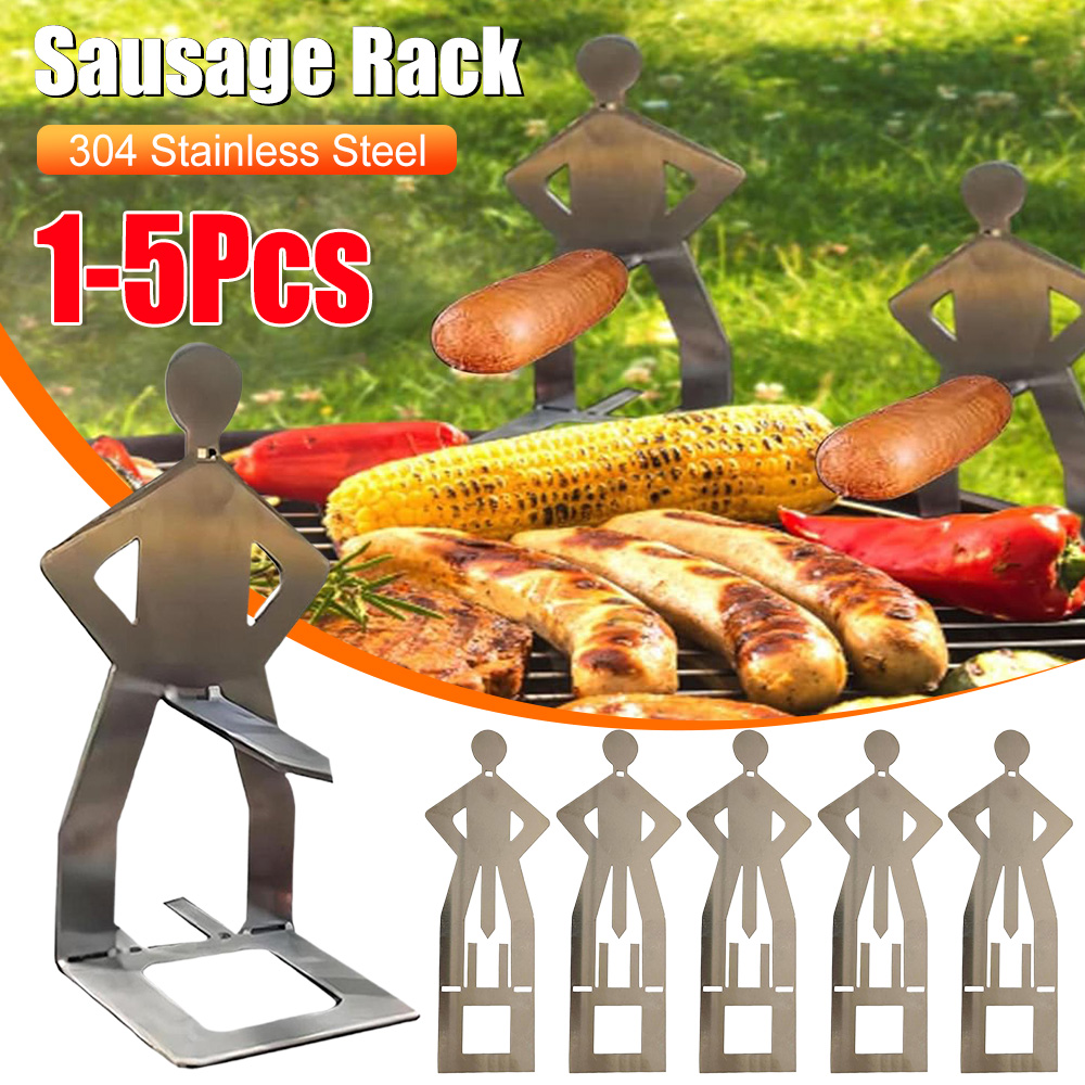 5-1PCS BBQ Sausage Holder Stai – Hot Dog Press Bewertung und Preis