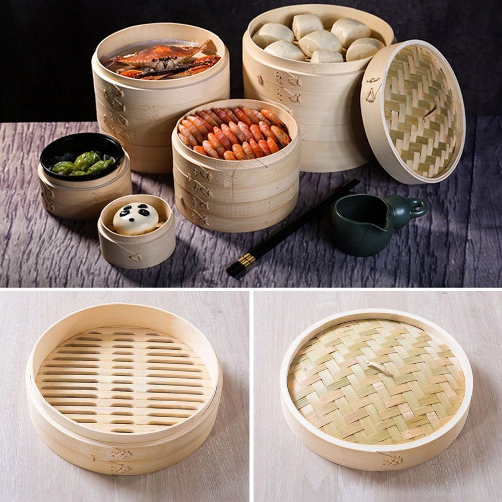 Chinese Steamer Bamboo Steamer – Bao Steamer Bamboo Bewertung und Preis