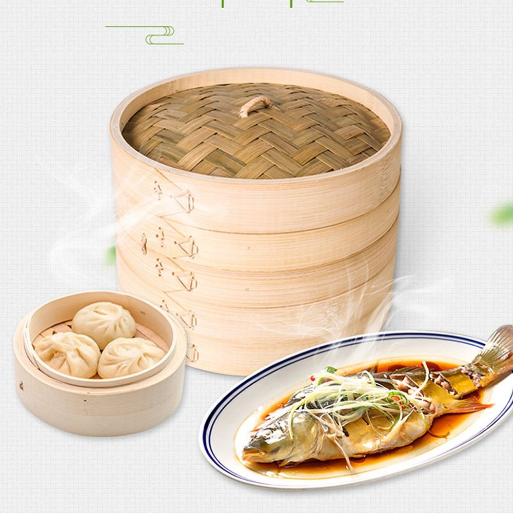 Chinese Steamer Bamboo Steamer – Bao Steamer Bamboo Bewertung und Preis