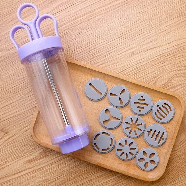 DIY Manual Cookie Press Maker  – Churros Maker Gun Bewertung und Preis