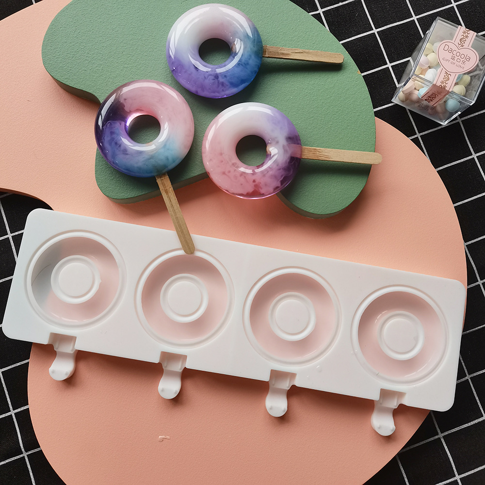 Large Donut 4 Cavity Ice Cream – Donut Mold Silicone Bewertung und Preis