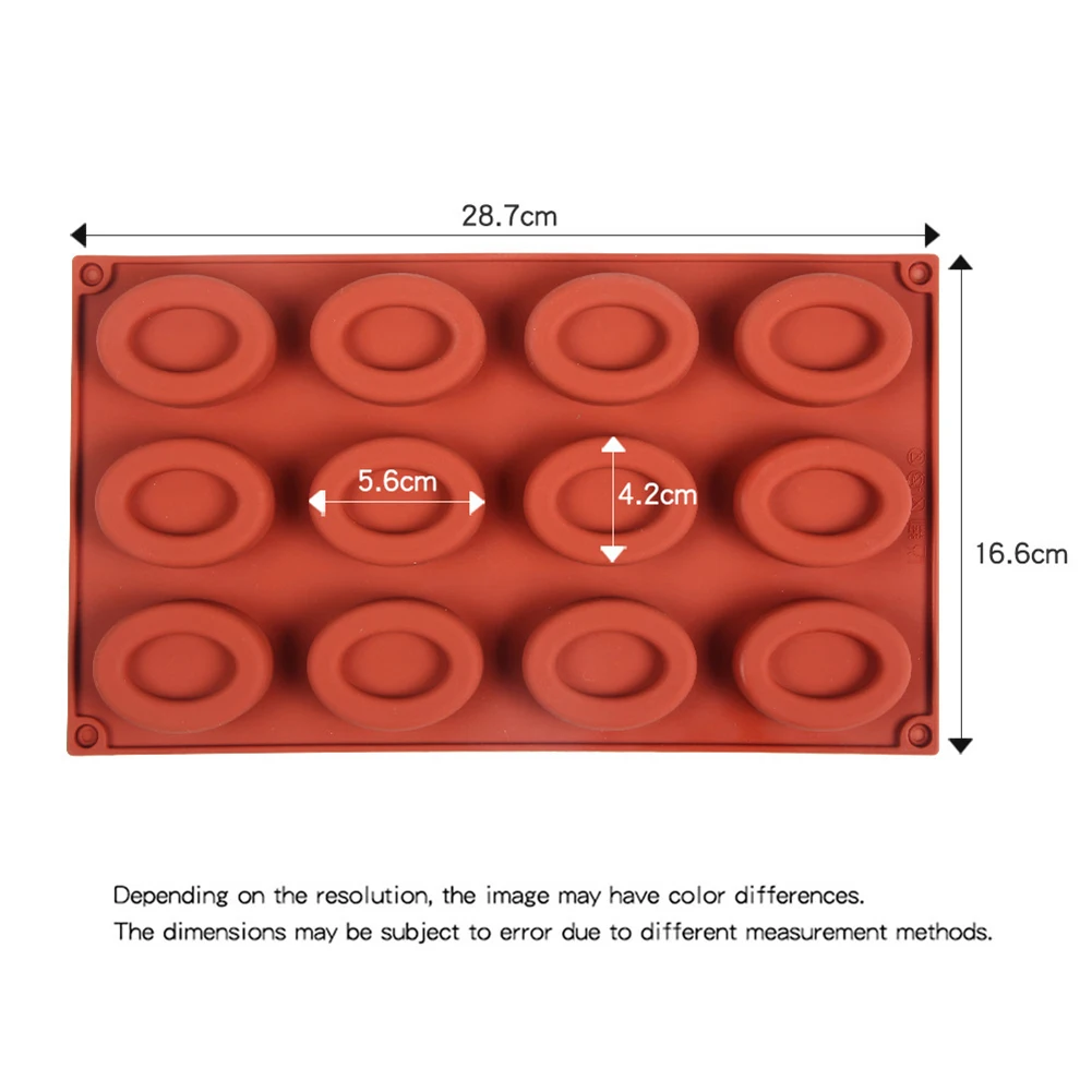 Flexible 12 Cavity Silicone Do – Donut Mold Silicone Bewertung und Preis