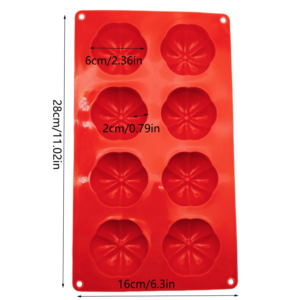 New Arrival 8 Hole 6 Petal Sha – Donut Mold Silicone Bewertung und Preis