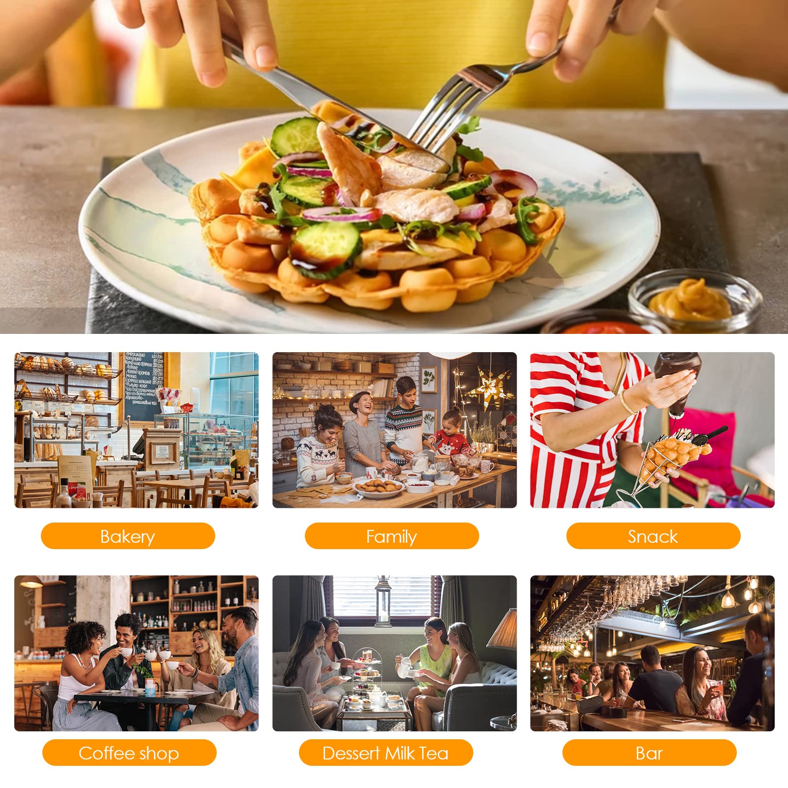 New Household Electric Non-Sti – Waffle Cone Maker Bewertung und Preis