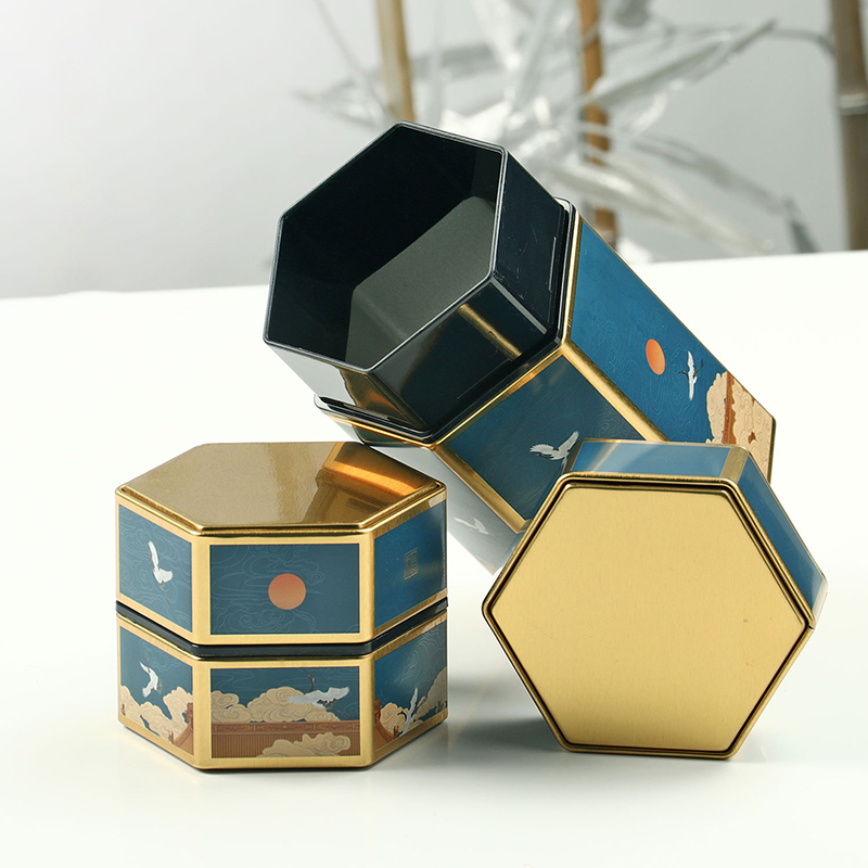 Creative Hexagonal Teapot Tin  – Cast Iron Corn Bewertung und Preis