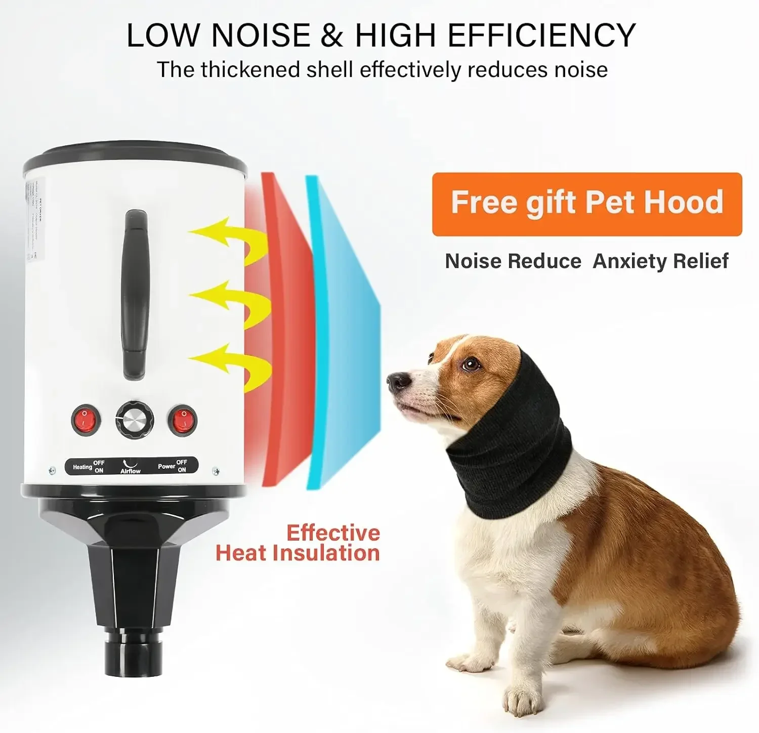 2800W Pet Hair Dryer for Dogs  – Hot Dog Press Bewertung und Preis