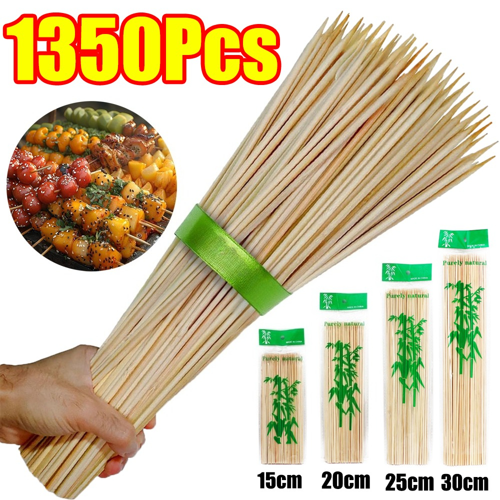 90-1350Pcs BBQ Bamboo Sticks D – Corn Dog Stick Bewertung und Preis
