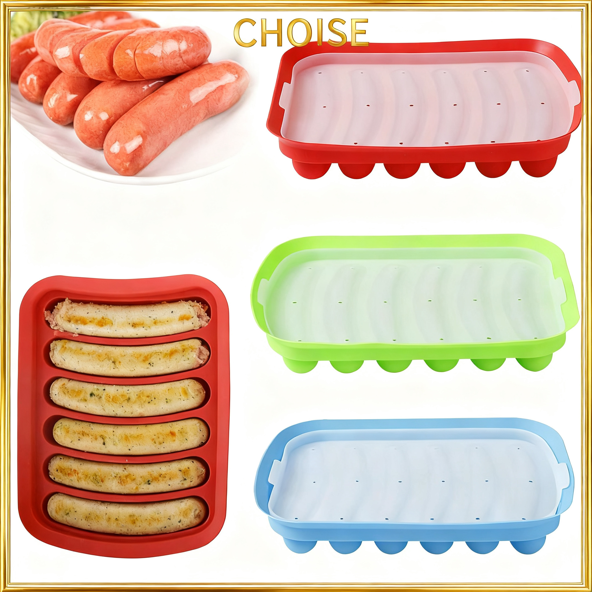 Sausage Maker Mould 6 Grids Si – Hot Dog Press Bewertung und Preis