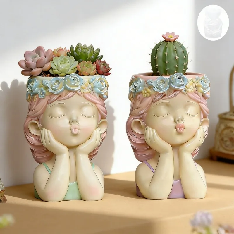 Pouting Girl With Flower Crown – Potsticker Mold Bewertung und Preis
