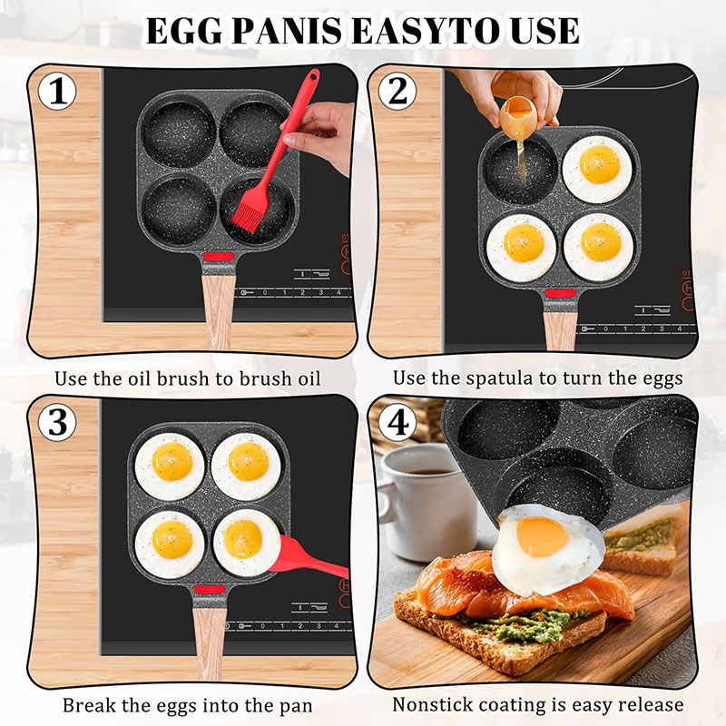 Deepened Egg Frying Pan with L – Egg Waffle Pan Bewertung und Preis