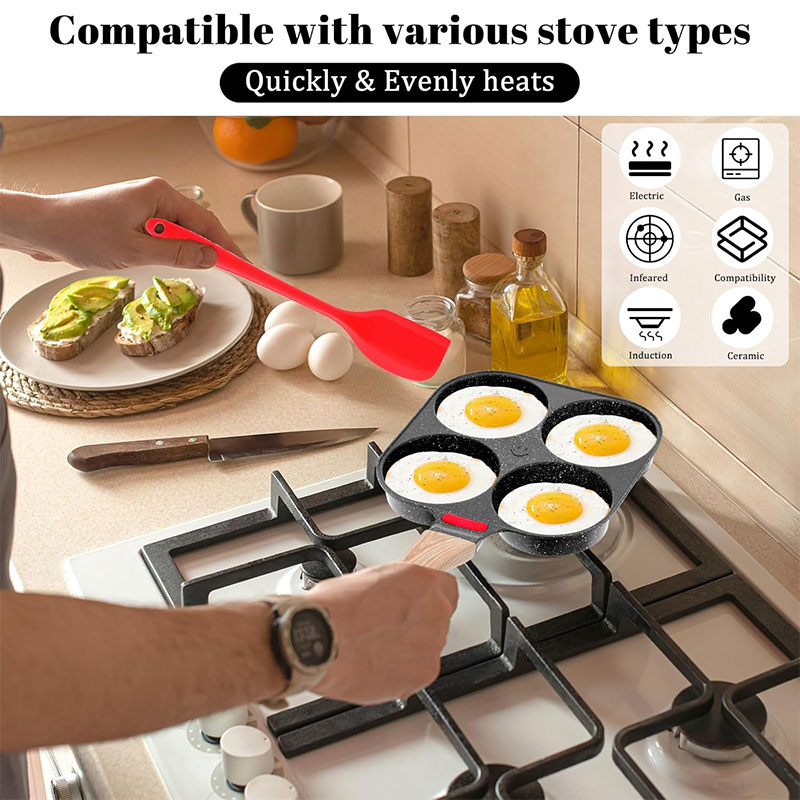 Deepened Egg Frying Pan with L – Egg Waffle Pan Bewertung und Preis