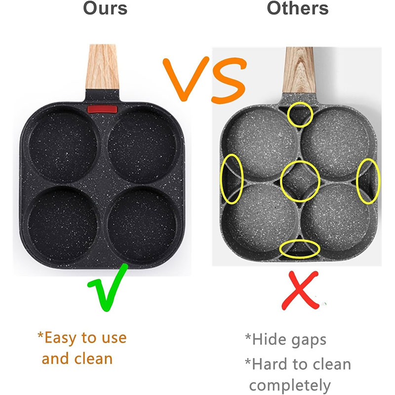 Deepened Egg Frying Pan with L – Egg Waffle Pan Bewertung und Preis