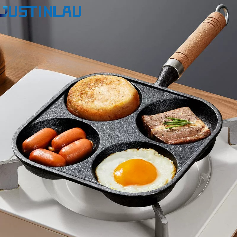 JUSTINLAU 2/4-Hole Omelette Po – Cast Iron Corn Bewertung und Preis